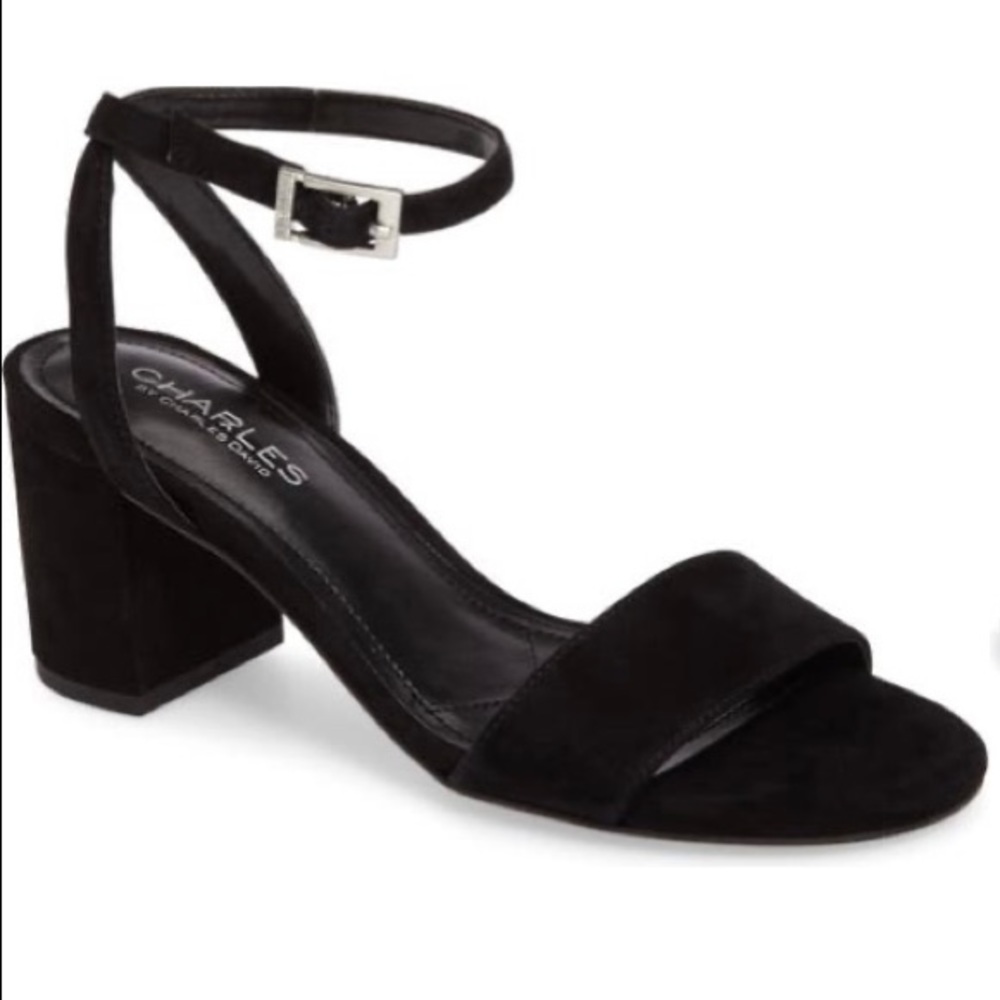 Charles by Charles David size 7 1/2 suede heels